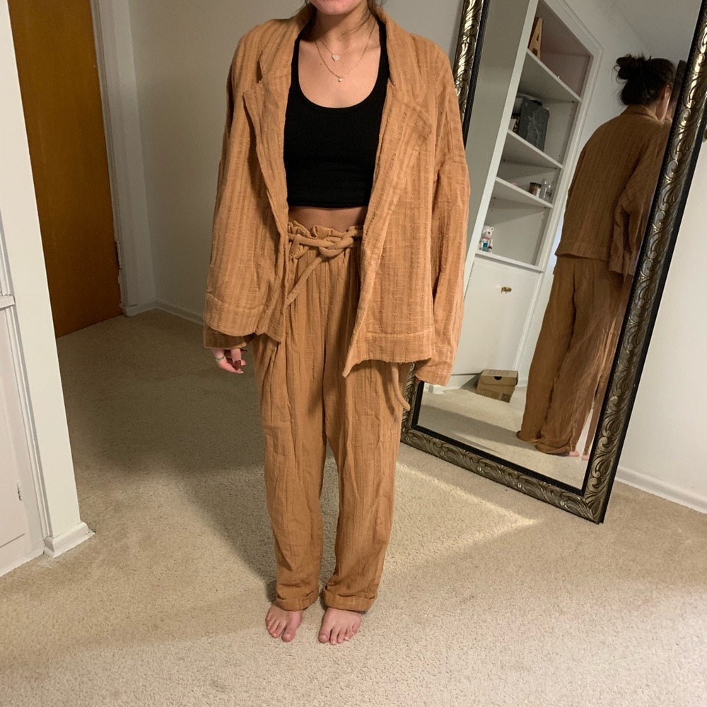 Free People Linen set